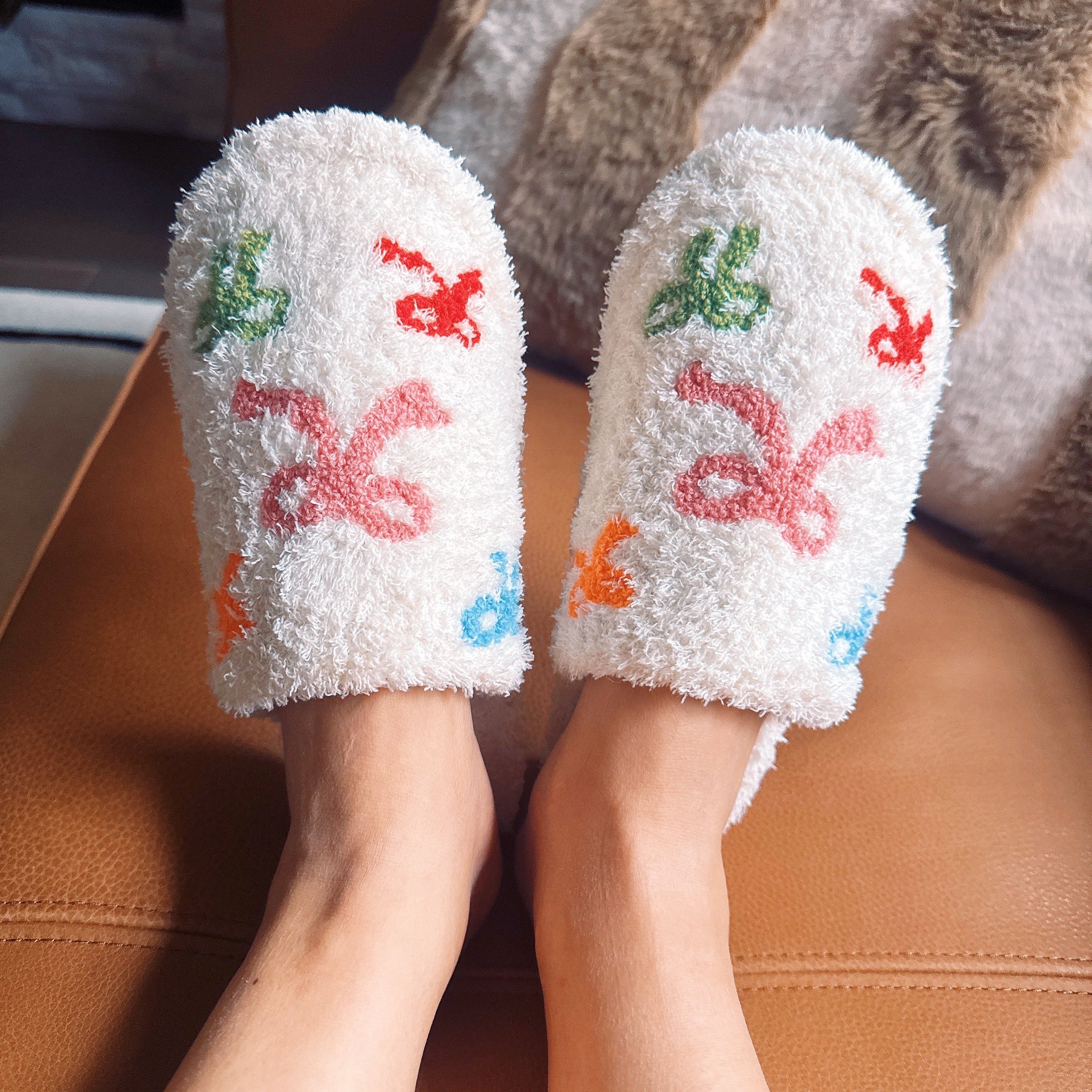 Bow Field Cozy Lounge Slipper