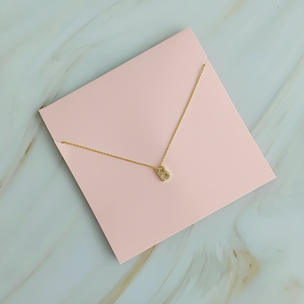 Understated Beauty Initial Necklace