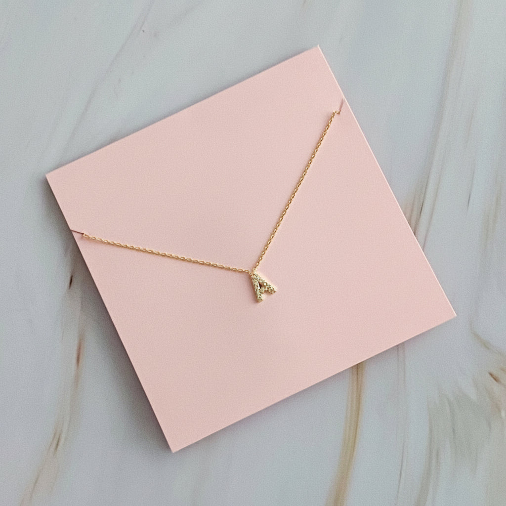 Understated Beauty Initial Necklace