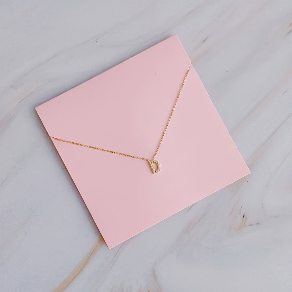 Understated Beauty Initial Necklace